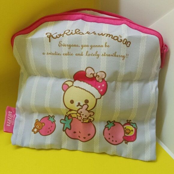 korilakkuma flat pouch with zipper - Picture 5 of 6